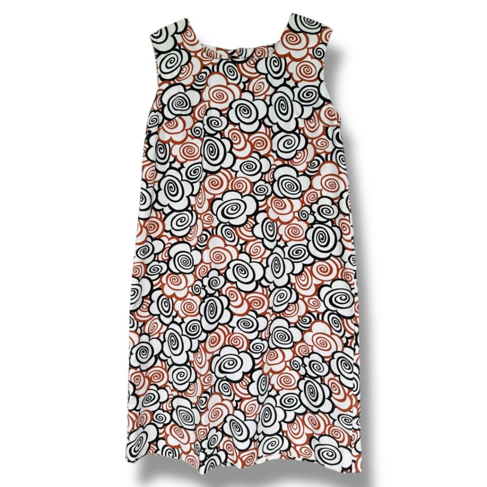 Vintage Mod Cotton Twill Shift